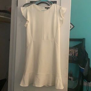 Express White Dress Size: S